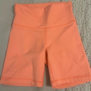 TNA Women's coral Biker Shorts